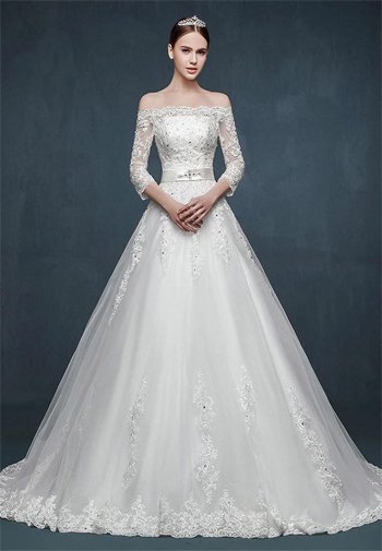 A-line dress